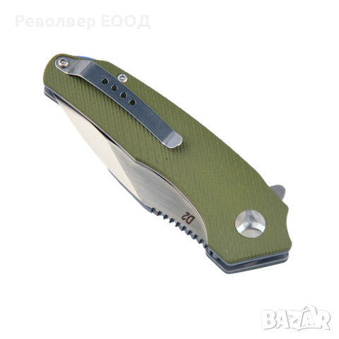 Сгъваем нож Dulotec K263-GN дръжка от G10 и D2 стомана, снимка 4 - Ножове - 45007822