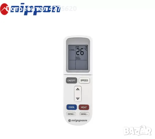 Инверторен климатик Nippon KFR12DC Silver ION, 12 000 BTU, Клас А++, снимка 4 - Климатици - 47681173