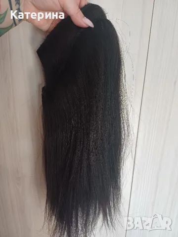 DIVERSO Hair естествена коса висок клас 40 см 100 гр., снимка 8 - Аксесоари за коса - 49080040