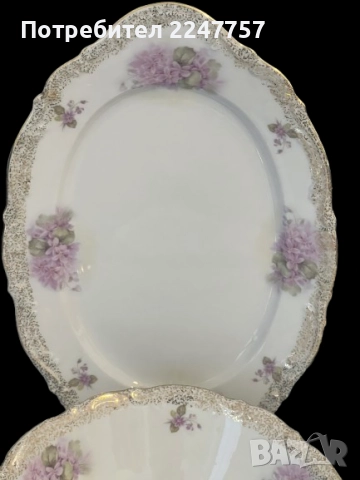 Сервиз за хранене за 6 души порцелан , снимка 12 - Антикварни и старинни предмети - 52117431