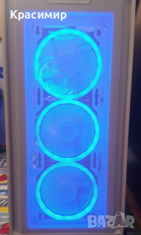 Геймърски комп Ryzen 5700x, ASUS ROG Strix RTX3070,32gb ddr4,1tb nvme, снимка 4 - Геймърски - 52674623