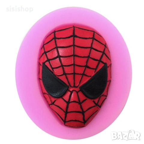Силиконов молд спайдърмен (7,3 х 6,2 см) – За детайлни фондан елементи и бонбони 4937, снимка 9 - Форми - 54071042