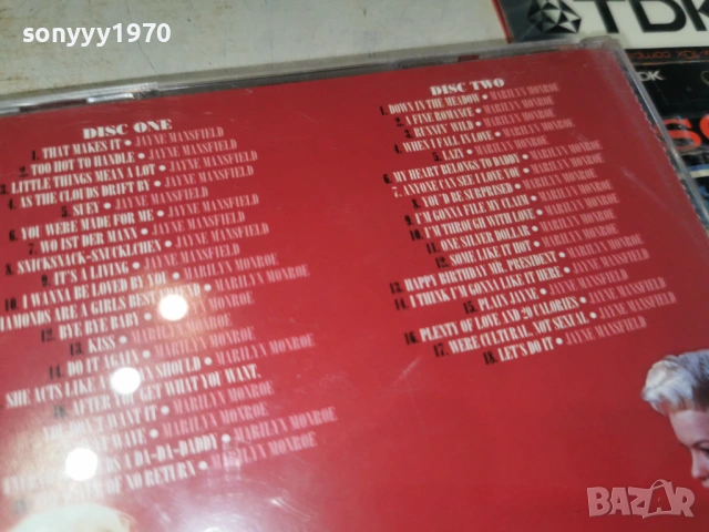 MARILYN MONROE X2 CD ВНОС GERMANY 0204261727H2E6R, снимка 12 - CD дискове - 54068701