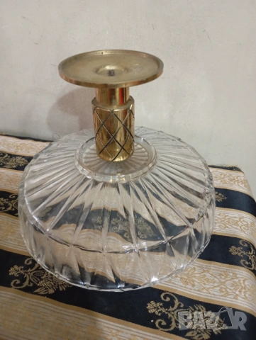 Кристална купа,фруктиера, снимка 5 - Други ценни предмети - 17855610