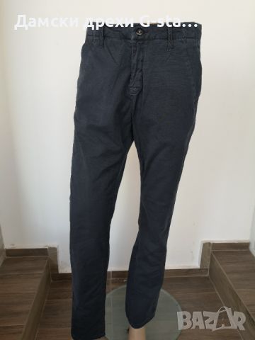 Дамски панталон G-Star RAW® BRONSON CHINO LOOSE TAPERED WMN DARK NAVY,размер W28/L32,  /297/, снимка 1 - Панталони - 46360362