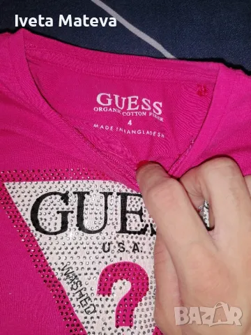 Детски блузи на Guess за 4 г, снимка 4 - Детски Блузи и туники - 47398821