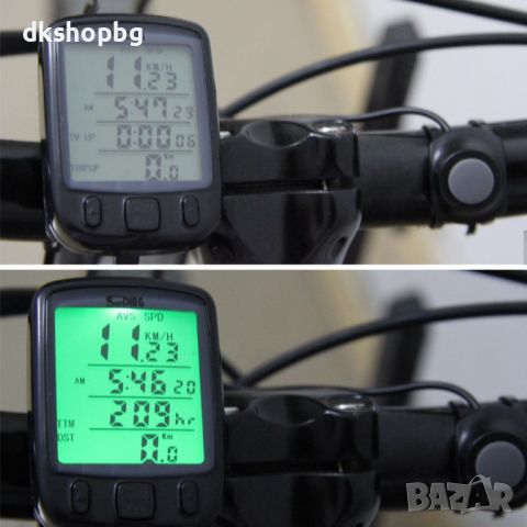 563A Водоустойчив безжичен LCD компютър за велосипед, снимка 2 - Аксесоари за велосипеди - 45627420