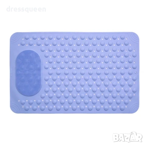 4600 „Противохлъзгаща се постелка за баня и душ кабина с вендузи и релаксираща масажна зона“, снимка 3 - Масажори - 53638408