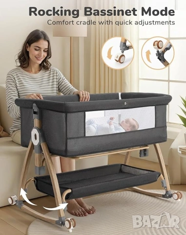 НОВО Бебешко креватче , снимка 2 - Бебешки легла и матраци - 53045816