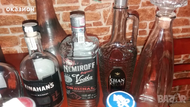 маркови стъклени бутилки , снимка 4 - Други стоки за дома - 53507083