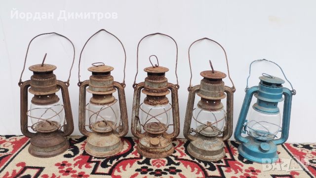 немски газени фенери , снимка 1 - Антикварни и старинни предмети - 46386512