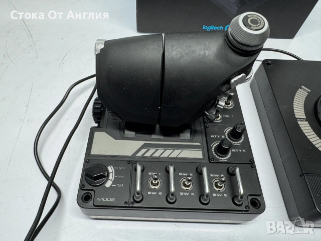 Джойстик контролер Logitech X56 HOTAS, снимка 3 - Аксесоари - 53809177