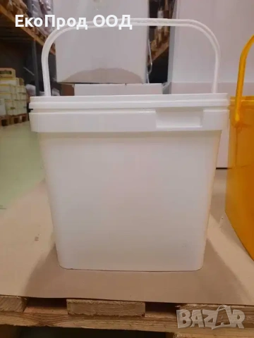 Пластмасови кофи с капаци, снимка 2 - Други - 54267810