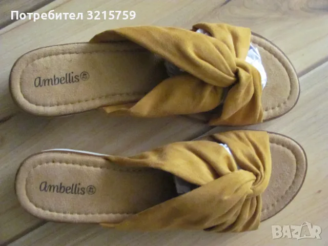 Нови Дамски немски чехли Ambellis номер 42, снимка 9 - Чехли - 50326206