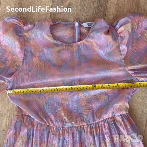 & Other Stories дълга ефирна рокля колекция пролет лято 2026 размер S, снимка 8 - Рокли - 54155050