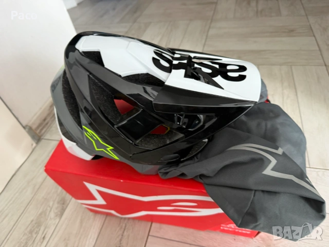 КАСКА ALPINESTARS VECTOR PRO A2 Размер S, снимка 3 - Велосипеди - 54149191