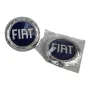95мм Емблема за FIAT ФИАТ Пунто Панда Албеа Дукато Добло Крома - СИНЯ, снимка 1