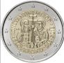 2 евро, Св. Св. Кирил и Методий, Словакия, 2013 г. 