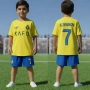 Детски, Мъжки екипи Ronaldo CR7 / Роналдо АЛ НАСЪР / AL NASSR с ИМЕ и НОМЕР по избор - 3 ЦВЯТА!, снимка 3