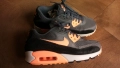 NIKE AIR MAX 90 ESSENTIAL SUNSET GLOW BLACK PLATINUM размер EUR 37,5 / UK 4 маратонки 114-13-S, снимка 1