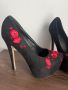 Нови официални обувки на ток размер 37, снимка 1 - Дамски обувки на ток - 45428822
