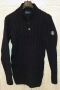 Два мъжки пуловера - Massimo Dutti сив и норвежки черен, снимка 5