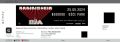 Билет за Rammstein 25.05 Белград, Сърбия, снимка 1 - Билети за концерти - 45710387