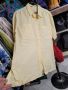 жълта ленена риза,къс ръкав- 40 размер , снимка 2