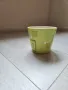 Зелена кашпа /саксийка, снимка 1
