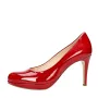 н.39,5/uk6 1/2 Högl women´s elegant pumps with leather sole - red, снимка 2