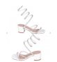 Токчета , снимка 1 - Дамски обувки на ток - 45543643