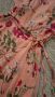 ИЗКЛЮЧИТЕЛНО КРАСИВА рокля на цветя в нежен коралов цвят - ХС размер , снимка 6