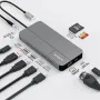 AUIMCE Докинг станция 2х HDMI и USB C порт, до 4K/60Hz, MacOS/Windows, снимка 1