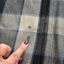 Мъжка карирана риза с цип, винтидж, G-Star Raw, вълна и акрил размер L, снимка 5
