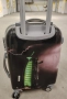 Продавам куфар с колелца и телескопична дръжка , снимка 1
