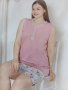 Дамска пижама с шорти 3XL и 4XL, снимка 2