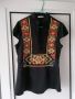 Ръчно бродирани дамски блузи с мотиви от български шевици , снимка 6