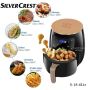 -70лв Нови 8 литра, 2400W Air Fryer фритюрник Silver Crest S18, 8 литра, 2400 W, снимка 15