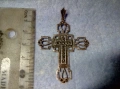 Старинен Аристократичен СКЪПОЦЕНЕН СРЕБЪРЕН КРЪСТ с 24 Марказити Ювелирен УНИКАТ Висока Проба СРЕБРО, снимка 6