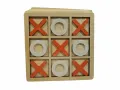 Игра Морски шах, Tic-Tac-Toe, Дървен, Логически, 14х14 см, снимка 4