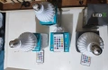 Цветна LED крушка с дистанционно управление – 16 цвята, снимка 2
