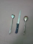 щипки за сервиране и нож, снимка 1