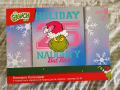 Коледен календар с чорапи за жени Гринч 35-41 номер адвент календар Grinch, снимка 4