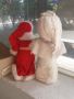 Дядо Мраз и Снежанка комплект български кукли, снимка 3