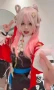 Аниме косплей розова перука Honkai Star Rail March high quality cosplay, снимка 3