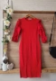 Червена рокля Zara , снимка 4