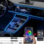 TABEN Околна светлина за кола RGB Дистанционно управление + APP , снимка 1