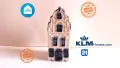 Vintage KLM Blue DELFT House No21 Simon Rynbende, снимка 1