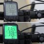 563A Водоустойчив безжичен LCD компютър за велосипед, снимка 2