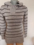 ДАМСКА ПЛЕТЕНА БЛУЗА / ТУНИКА с Качулка - размер S, снимка 2